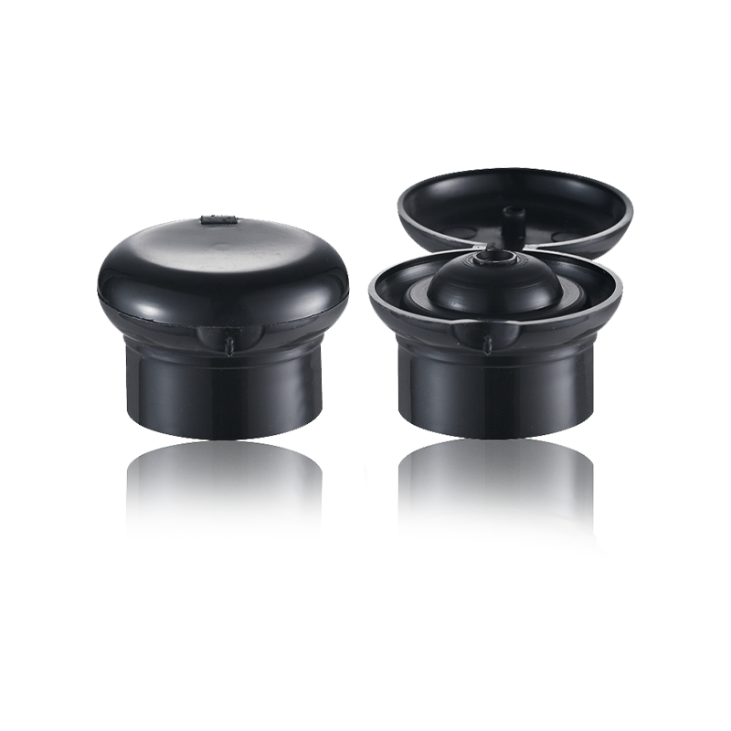 HY-M01 24/410 병용 버섯 캡 플라스틱 나사 캡 검정