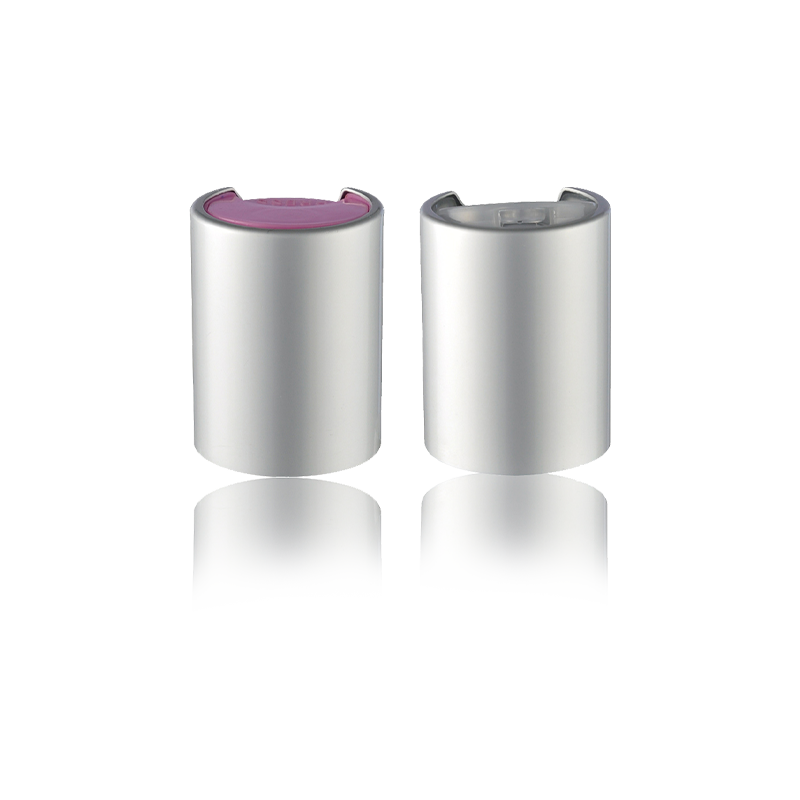 투컬러 스플라이싱 돔커버 코스메틱 디스크캡-HY-Q08A