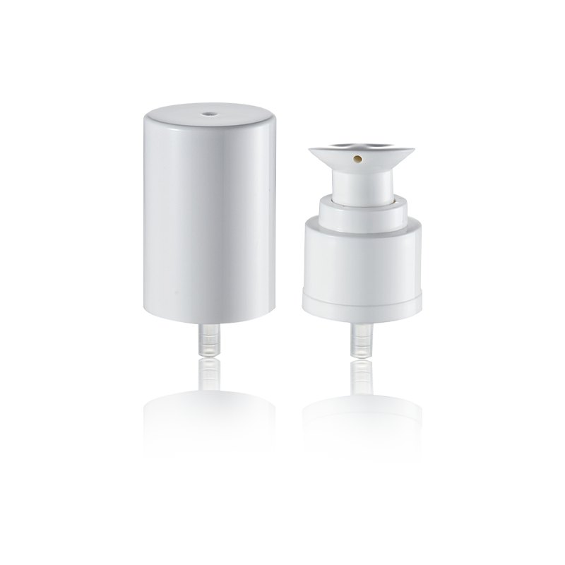 우아한 흰색 스프레이 화장품 펌프 헤드 액체 분배기 -HY24A-51