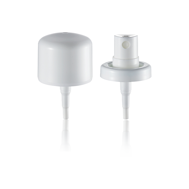 HY32B-53-1 화장품 흰색 스프레이 펌프 32/410 풀 캡